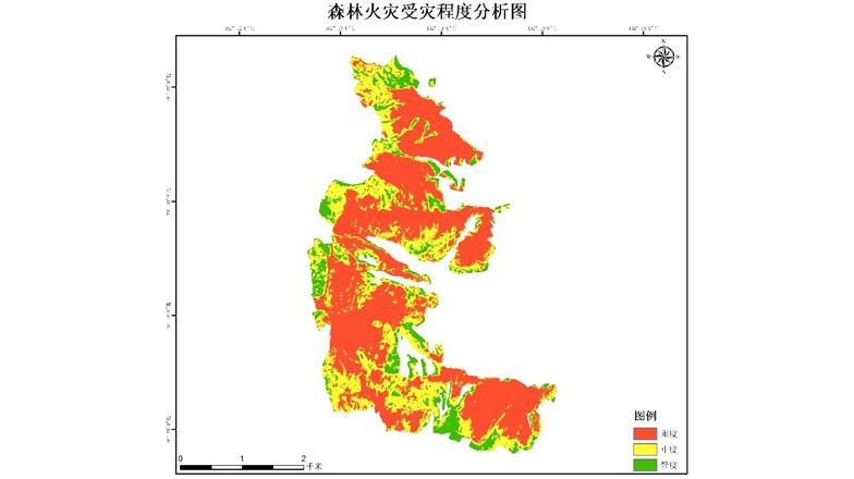 林地火灾,林地风灾,林地洪灾